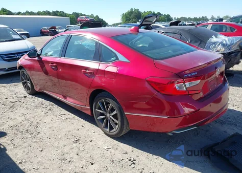 2021 Honda Accord Ex-L из США, поврежденный, VIN 1HGCV1F54MA021667